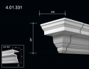 4.01.331  Polyurethane decorative elements