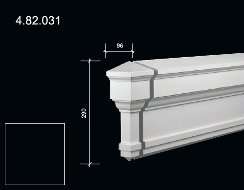 4.82.031  Polyurethane decorative elements