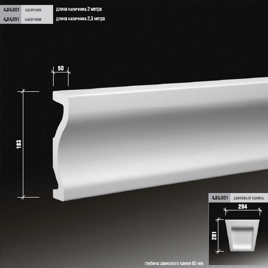 4.84.001 Polyurethane  framing of windows & Sills