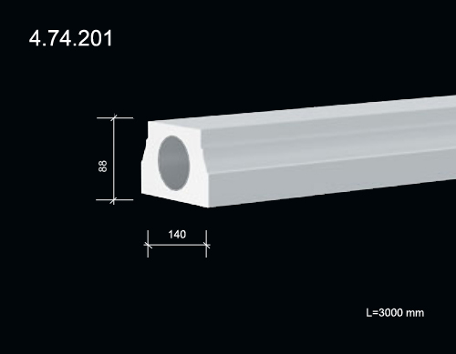 4.74.201 Polyurethane  balustrades