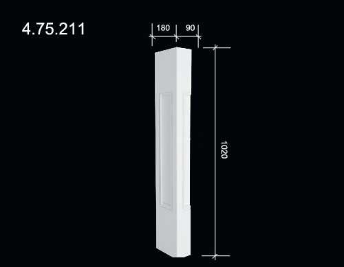 4.75.211 Polyurethane  balustrades