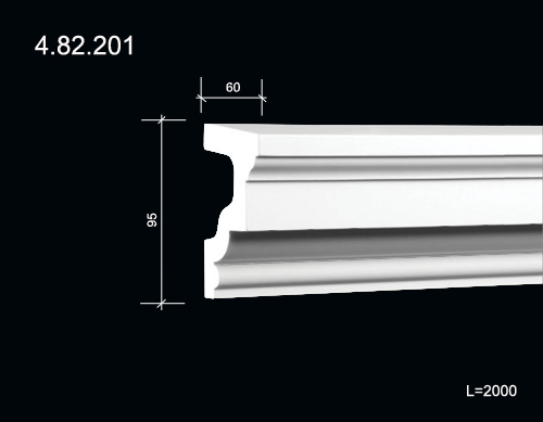 4.82.201 Polyurethane  framing of windows & Sills