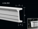  4.34.202  Polyurethane friezes and architraves