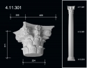 4.11.301 Polyurethane column capitol 