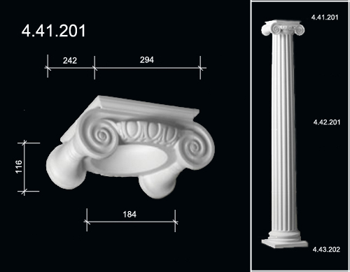 4.41.201 Капитель колонны   из полиуретана