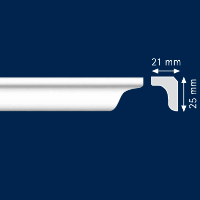 D25 Ceiling polystyrene molding