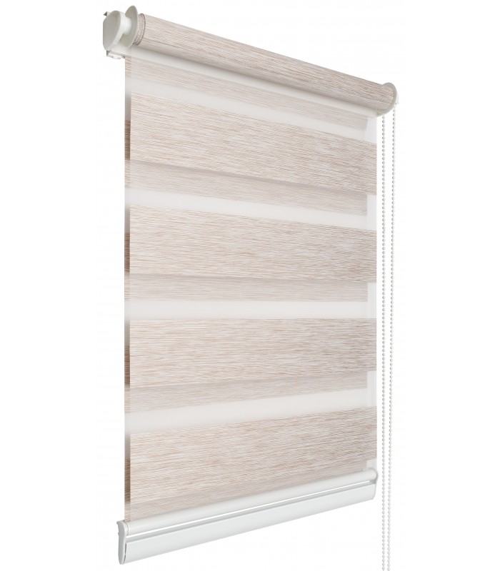 25 Roller blinds / brown linen