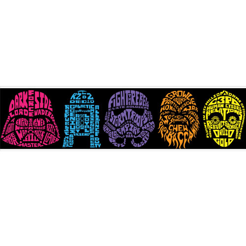 101386 Star Wars Neon Head бордюр