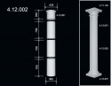 4.12.002 Ствол колонны  из полиуретана