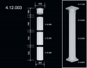 4.12.003 Ствол колонны  из полиуретана