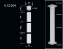 4.12.004 Polyurethane column  body
