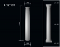 4.12.101 Ствол колонны  из полиуретана