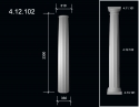 4.12.102 Ствол колонны  из полиуретана