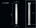 4.12.301 Polyurethane column  body