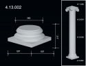 4.13.002 Polyurethane column base
