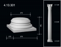 4.13.301 Polyurethane column base
