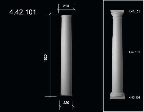 4.42.101 Ствол колонны  из полиуретана