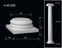 4.43.202 Polyurethane column base