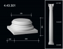 4.43.301 Polyurethane column base