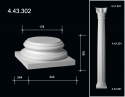 4.43.302 Polyurethane column base