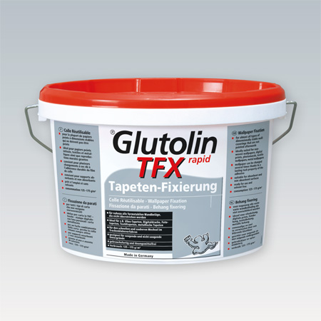 Glutolin TFX rapid Adhesive clip for wallpaper