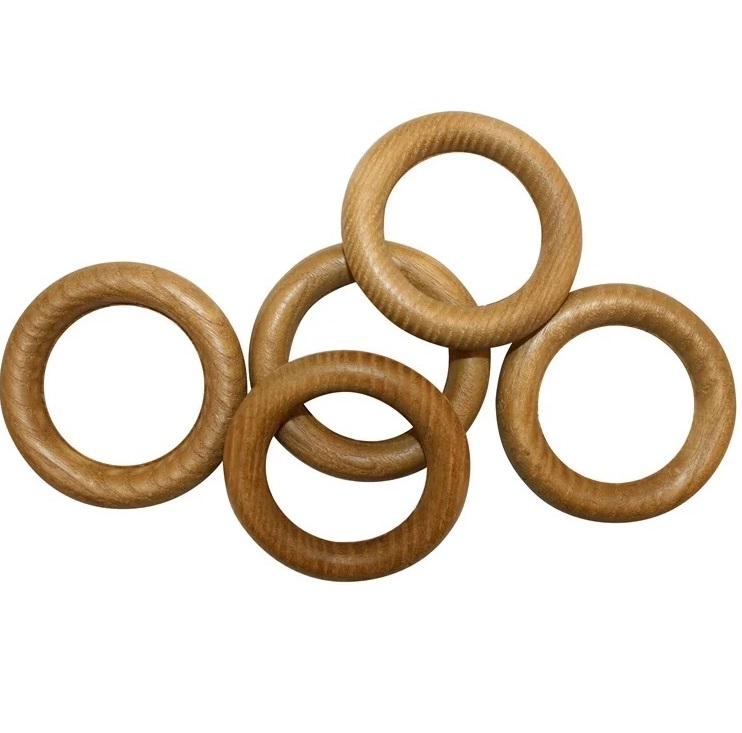 Set of wood rings eaves Ø 28