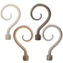 Set of metall end caps HOOK Ø 16 (Poland)