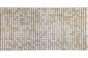 ПВХ панель TP10009499 Мозаика коричневая с узорами
