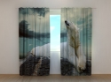 Photo curtains Polar Bear