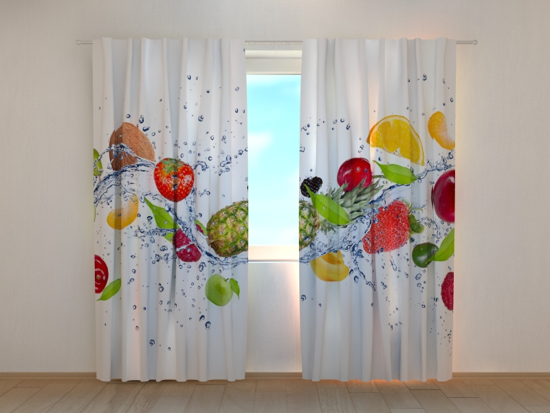 Photo curtains Wave of Freshness