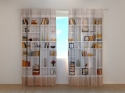 Photo curtains White Bookcase