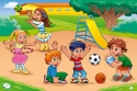 MS-5-0339 Kids in Playground