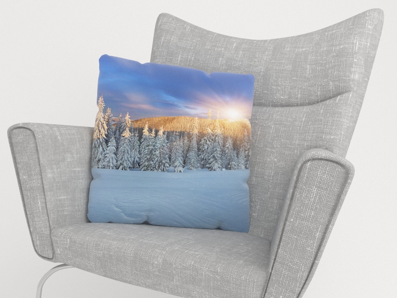 Pillowcase Winter Sunrise
