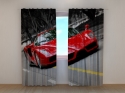 Photo curtains Red Supercar