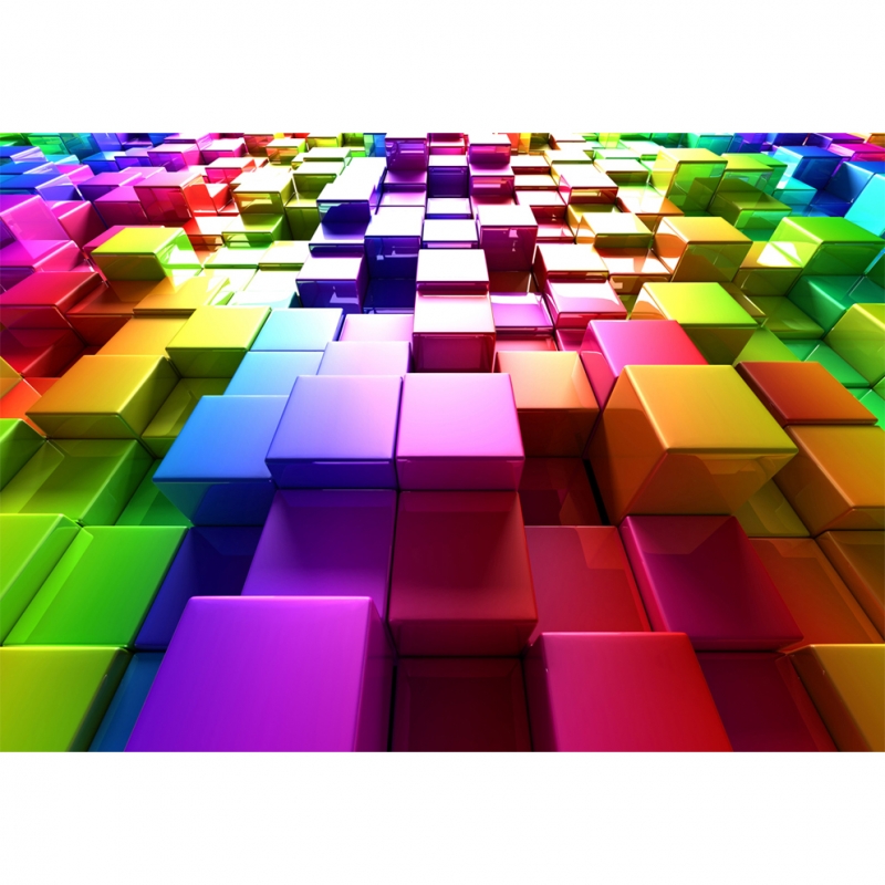 Rainbow cubes