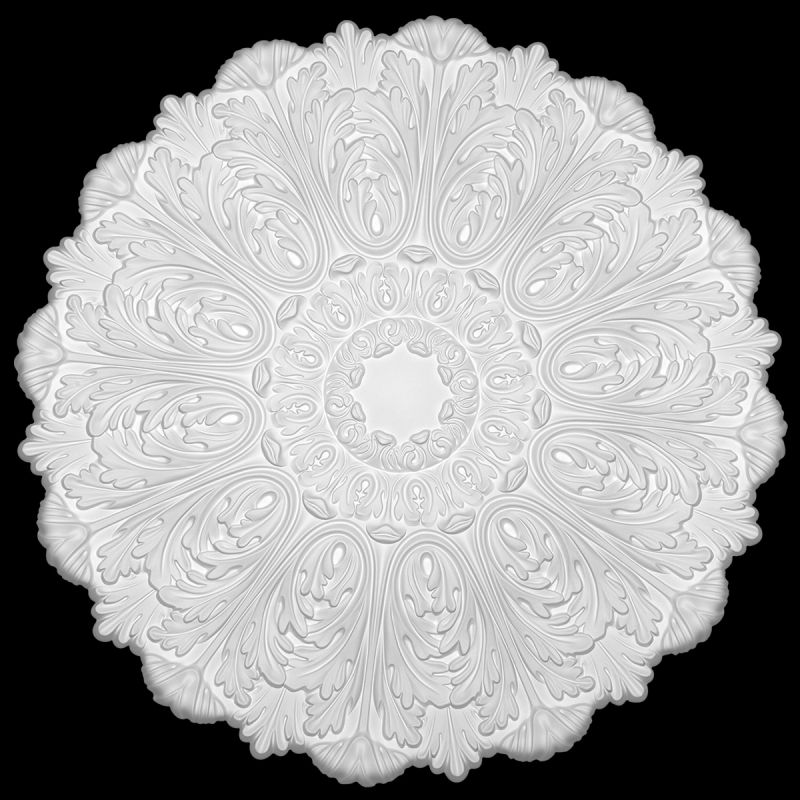 1.56.055 Polyurethane ceiling rosette