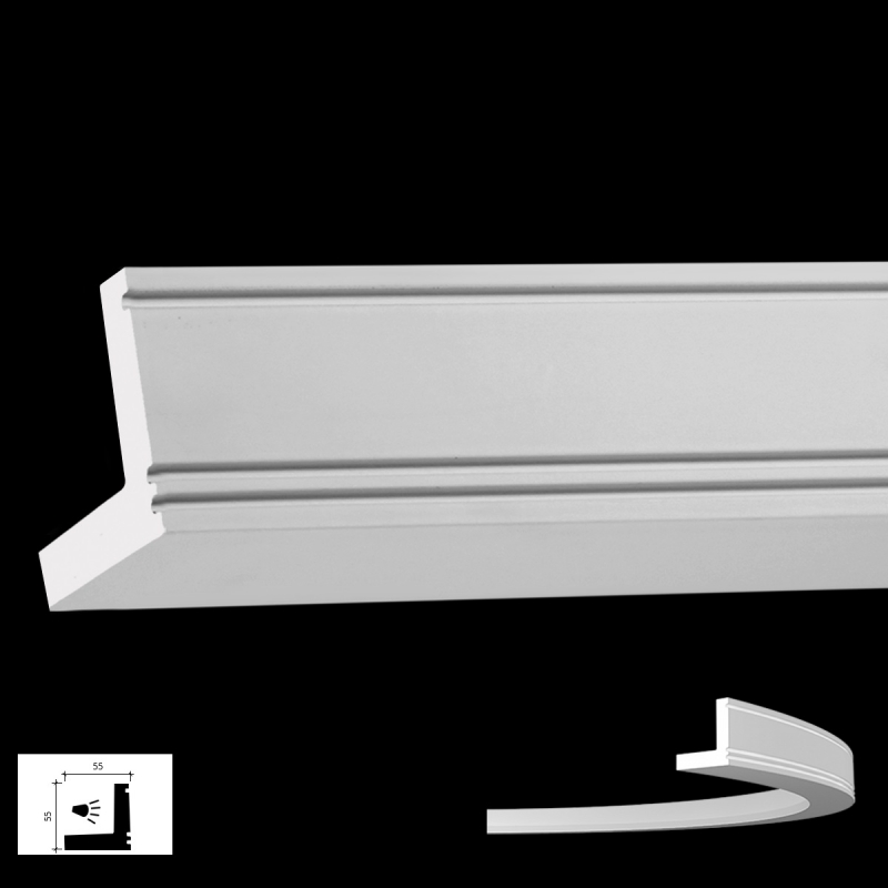 1.50.249 Polyurethane cornice