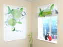 Roman Blind Lime and mint