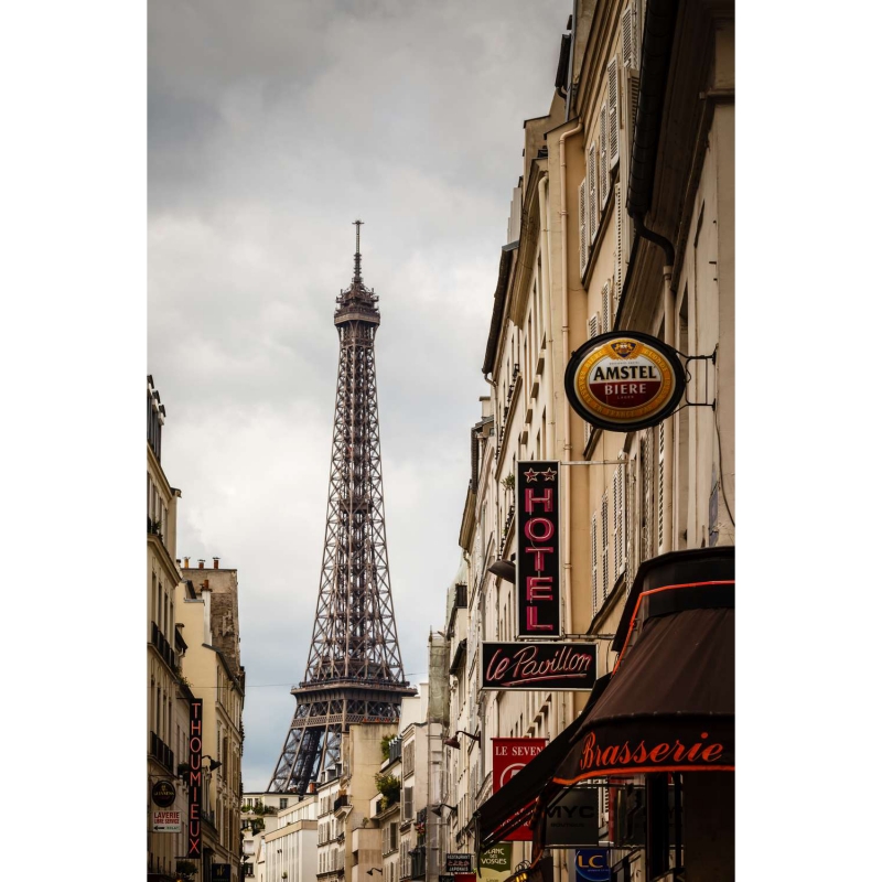 Вид в Париже