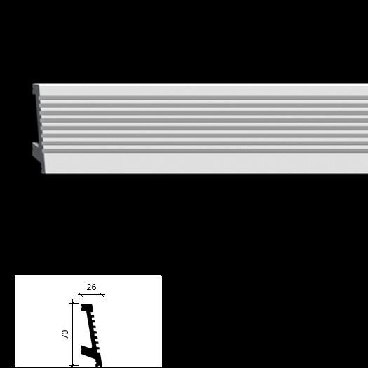 6.53.702 Poliuretāna grīdlīstes