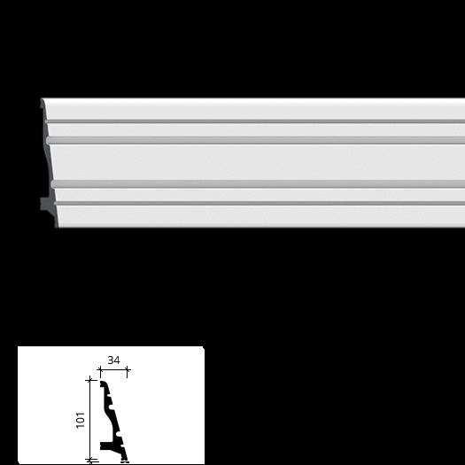 6.53.703 Poliuretāna grīdlīstes