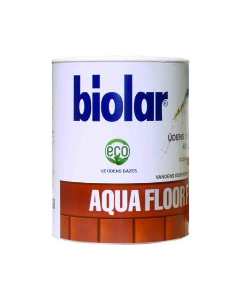 AQUA FLOOR PAINT Spīdīgs brūna