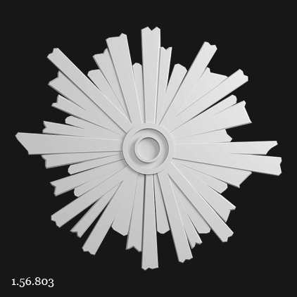 1.56.803 Polyurethane ceiling rosette