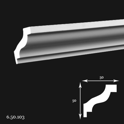 6.50.103 Polyurethane cornice