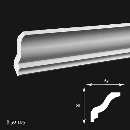 6.50.105 Polyurethane cornice