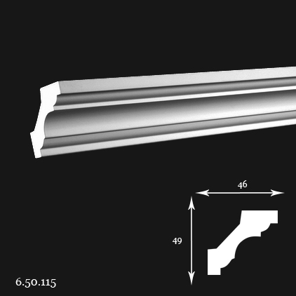 6.50.115 Polyurethane cornice