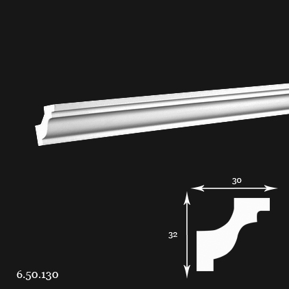 6.50.130 Polyurethane cornice