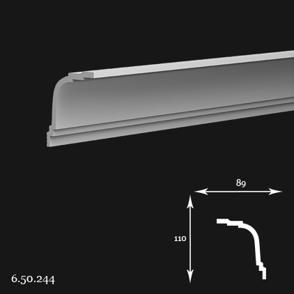 6.50.244 Polyurethane cornice