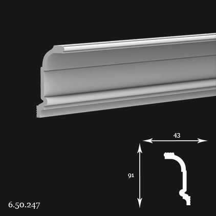 6.50.247 Polyurethane cornice