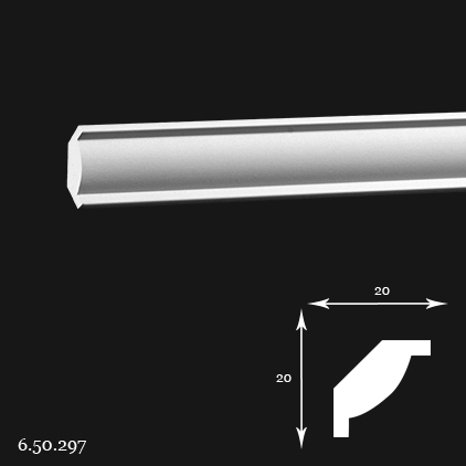 6.50.297 Polyurethane cornice